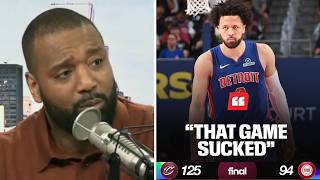 'Nightmare End,No Heart' - Chris Canty Slams Cade Cunningham 'Embarrassing' Gm 7 Performance vs Cavs
