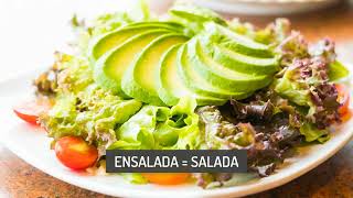 Salada em espanhol - Aprenda espanhol com dicas e vocabulário! screenshot 3