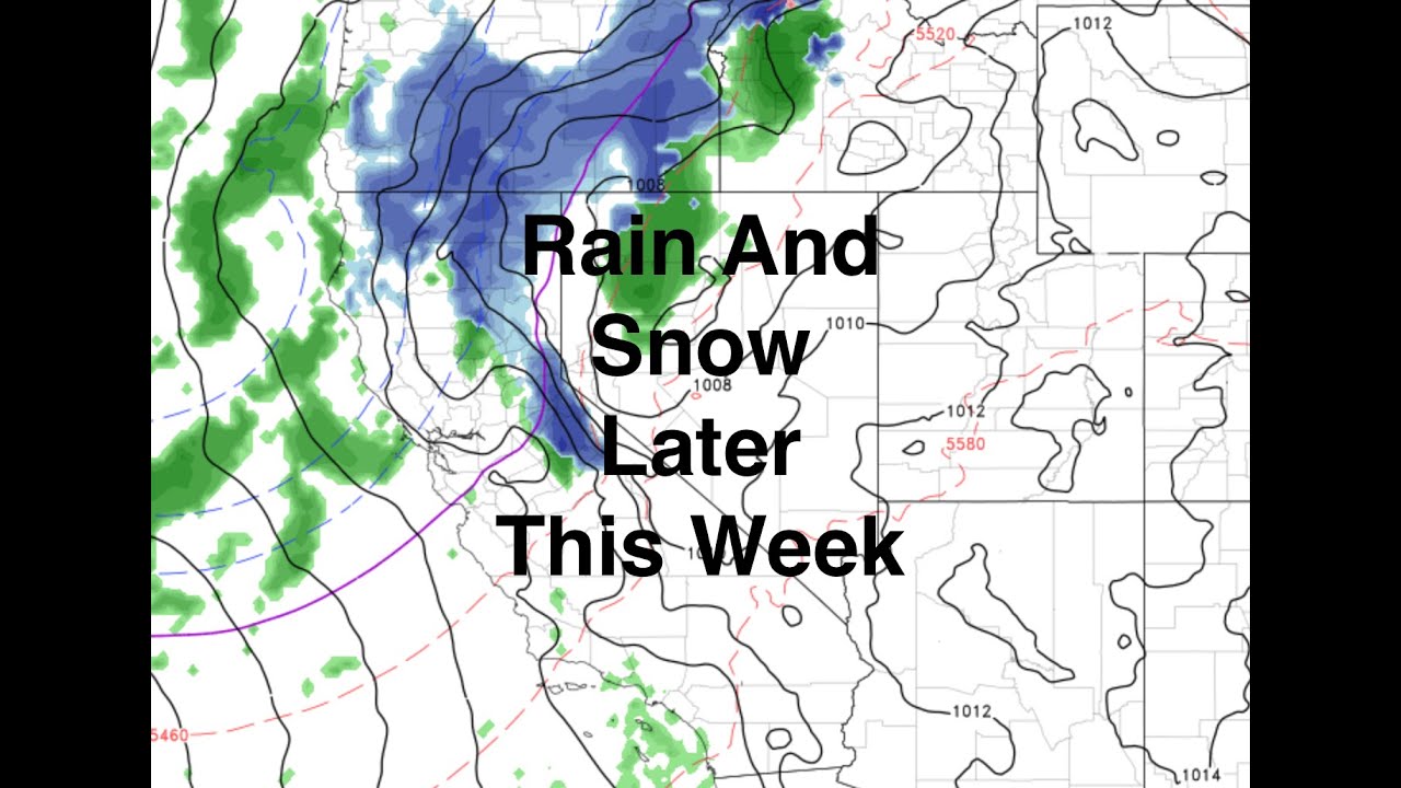 Rain And Snow return To California Later This Week. The Morning ...