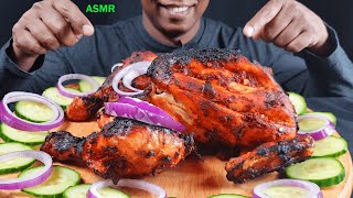 ASMR EATING PERI PERI CHICKEN EATING SOUNDS MUKBANG  NO TALKING 구운 치킨