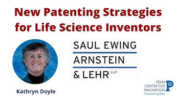 New Patenting Strategies for Life Science Inventors Webinar