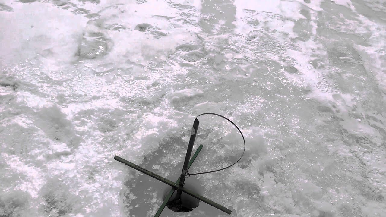 Ice fishing. Glen Lake, VT YouTube