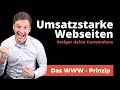 WWW Prinzip – Conversionstarke Webseiten dank Online Marketing