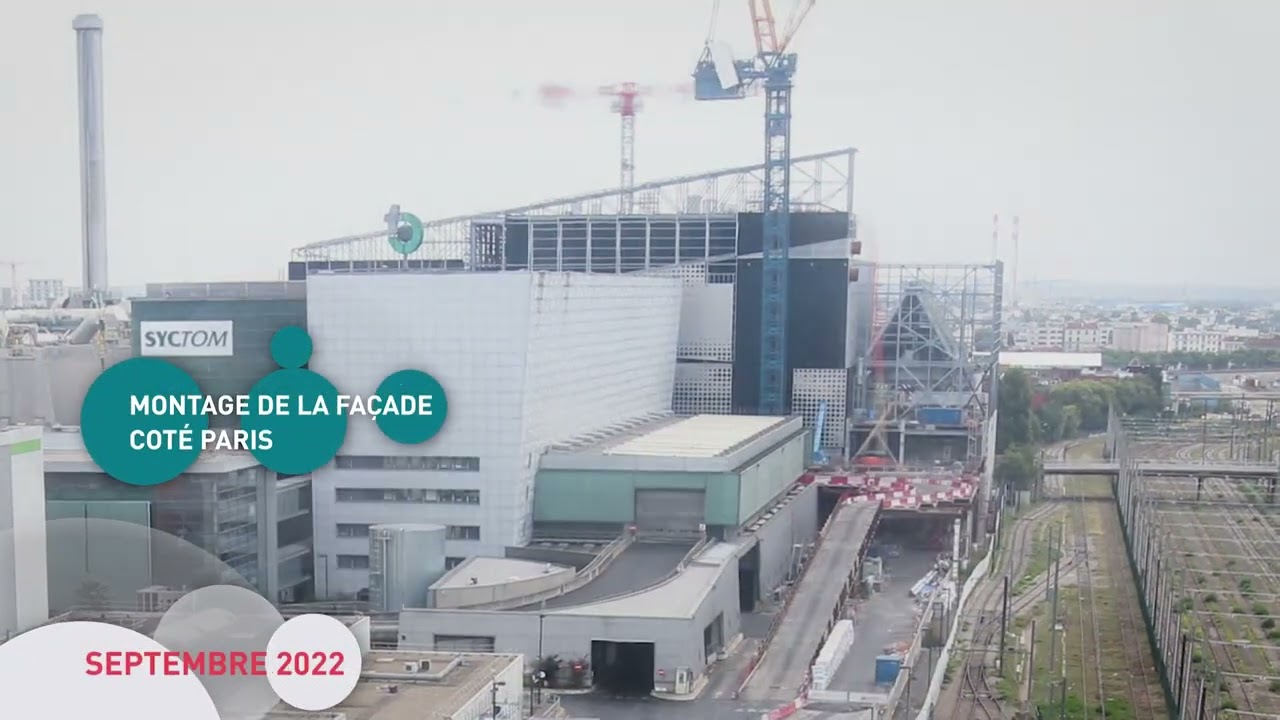 Unité de Valorisation Energétique du Syctom à Ivry-sur-Seine : un chantier hors-norme !