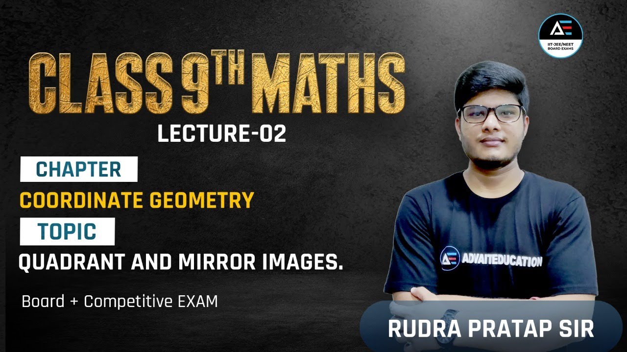 What is Quadrant And Mirror Images of Coordinate Coordinate Geometry