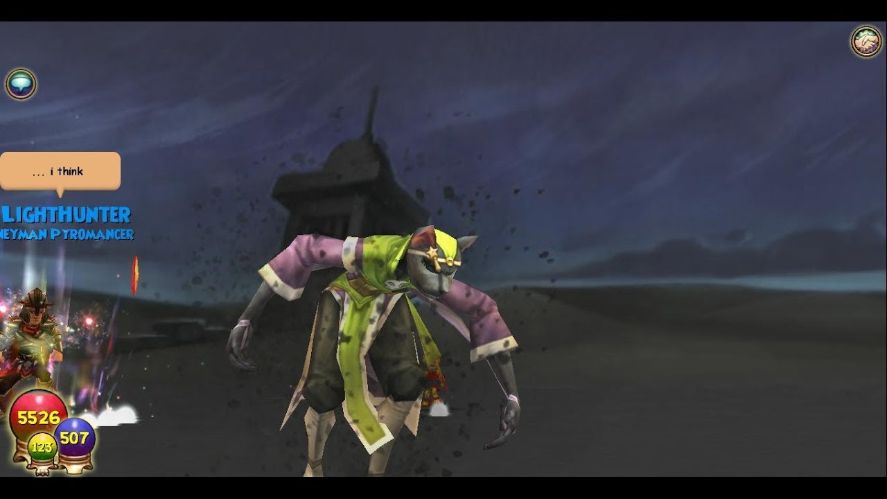 Wizard101: Death Playthrough Part 271-Level 118 Death Spell: Qismah's Curse