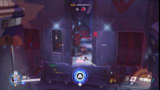 Clutch Hook Trickshot On Mercy - Top 5 Widowmaker