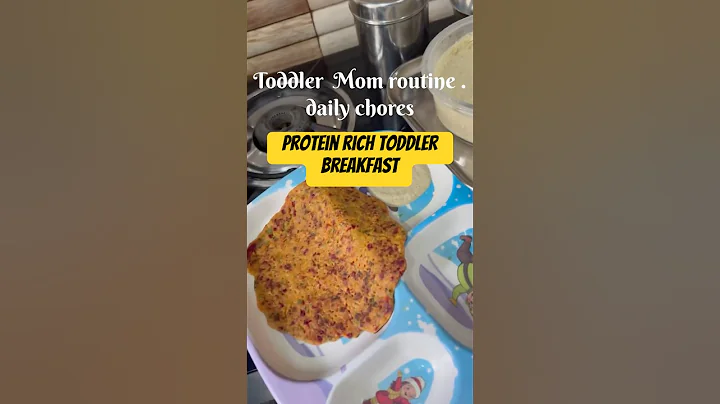 Toddler Breakfast Ideas 🍳 #IndianMom #ToddlerBreakfast #ProteinRichBreakfast #food #southindianfood