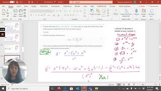 Homework Four Example Problem for 3.2 Number 1 Part 2