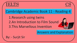 Research using twins | An Introduction to Film Sound | This Marvellous Invention