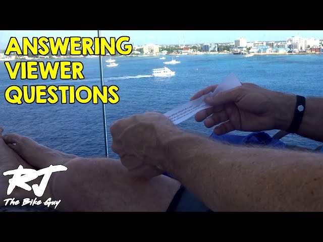 Answering Viewer Questions with RJ The Bike Guy 