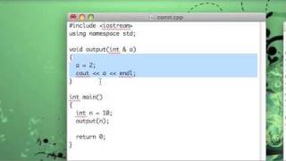 Celebrity C++ Basic Skills: Lesson 23 "Const-ness" (part 1 of 2) Profile