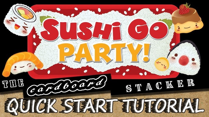 Sushi Go Party! teaser - The Deluxe Pick and Pass Card Game 