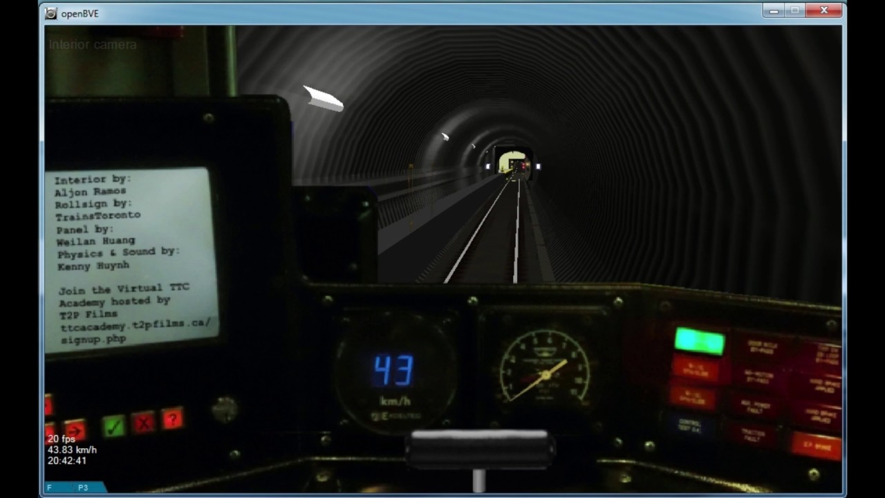 TTC OpenBVE T1 DonMills to SheppardYonge Station Timelapse YouTube