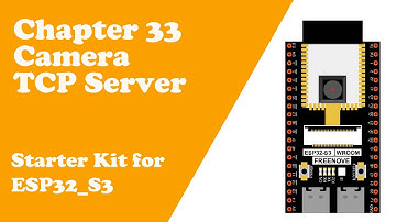 Chapter 33 Camera Tcp Server Starter Kit for ESP32S3