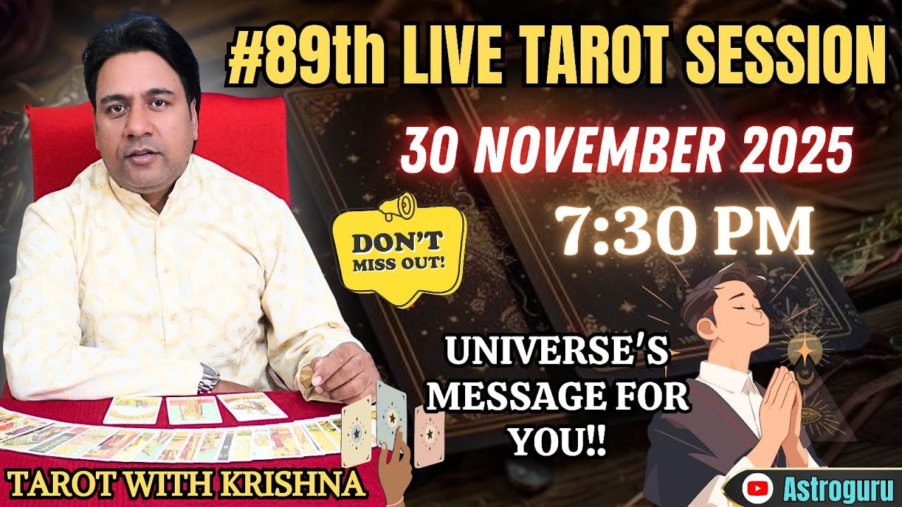 Astroguru Live Tarot Session #89