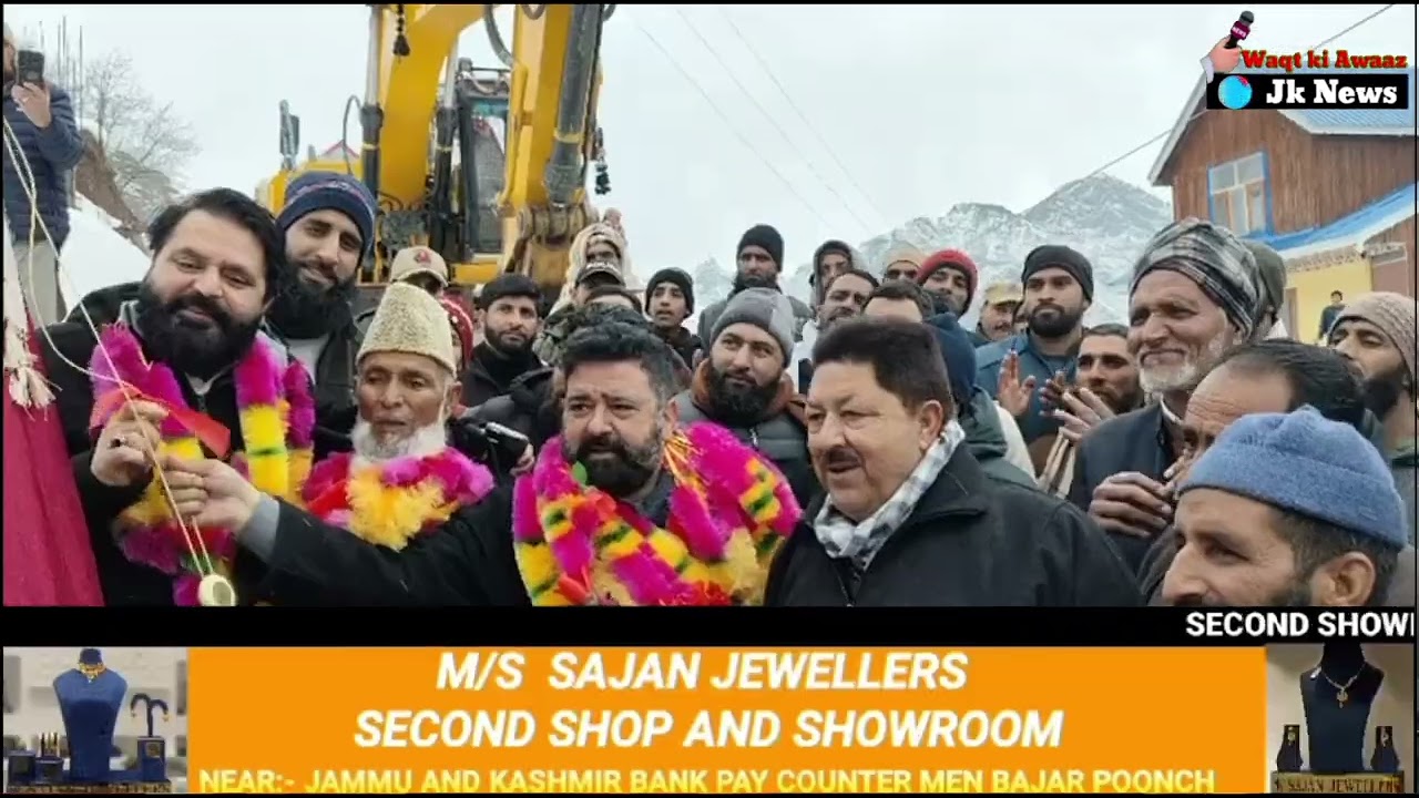 MLA Ajaz Jan Lays Foundation Stone for Arai Link Road Announces Major Development Projects in Poonch