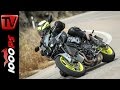 Yamaha MT-10 2016 - Erster Test, Fahreindrücke, Beschleunigung - ENGL Subs