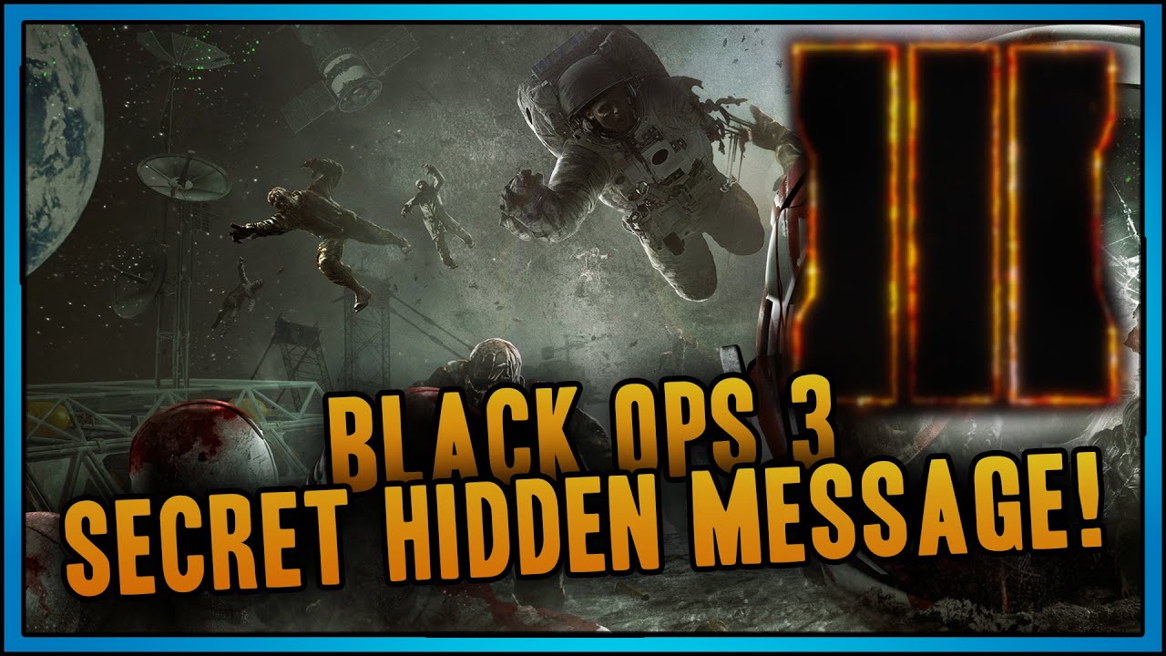 Black Ops 3: SECRET HIDDEN MESSAGE!! EASTER EGG TEASER IN AUDIO! (Black Ops 3 Teaser)