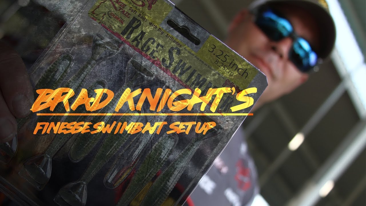 Bait Tips FLW Pro Brad Knights Finesse Swimbait Setup Check Casher 