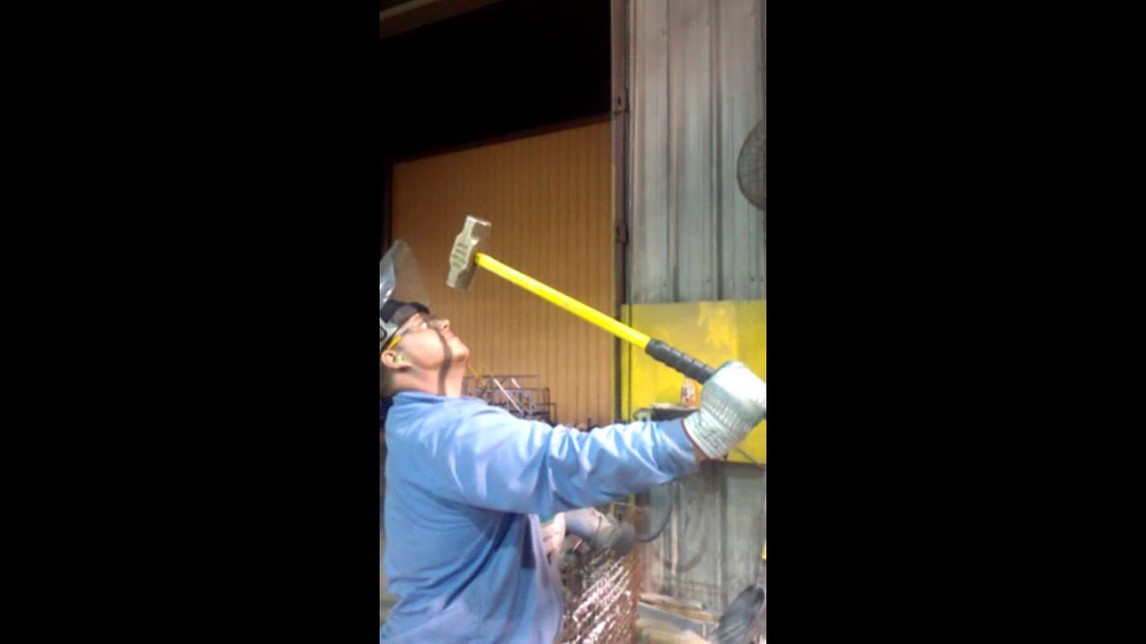 Sledge hammer challenge YouTube