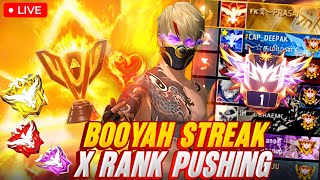 FFKPrasanth On Live 😉  | | free fire rank push😱😨 ff live ...