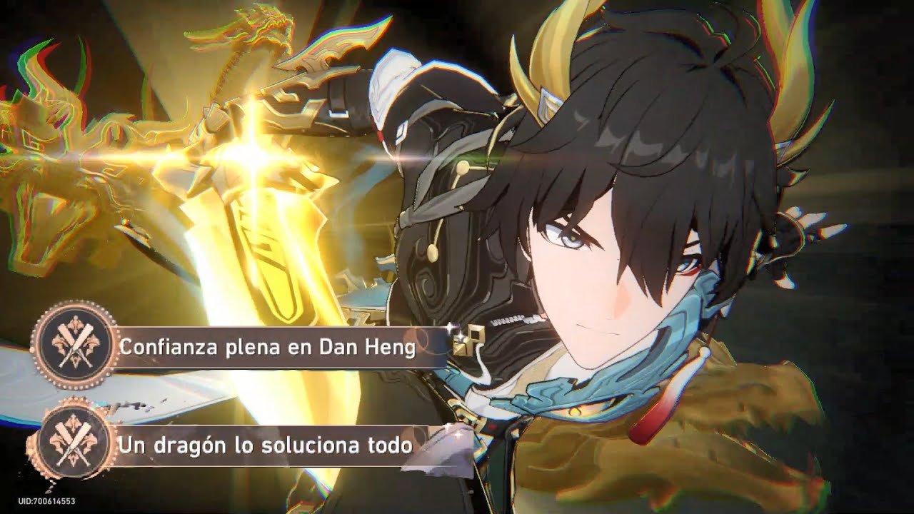 Logros: Confianza plena en Dan Heng || Un dragón lo soluciona todo - Honkai Star Rail