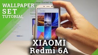 How to Change Wallpaper in XIAOMI Redmi 6A - Set Up Wallpaper |HardReset.Info screenshot 3