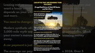 CAR MYTHS THAT ARE DRAINING YOUR PAYCHECK.mp4
