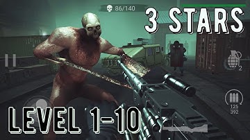 Zombeast Level 1-10 3 Stars - Zombie Survival Shooter