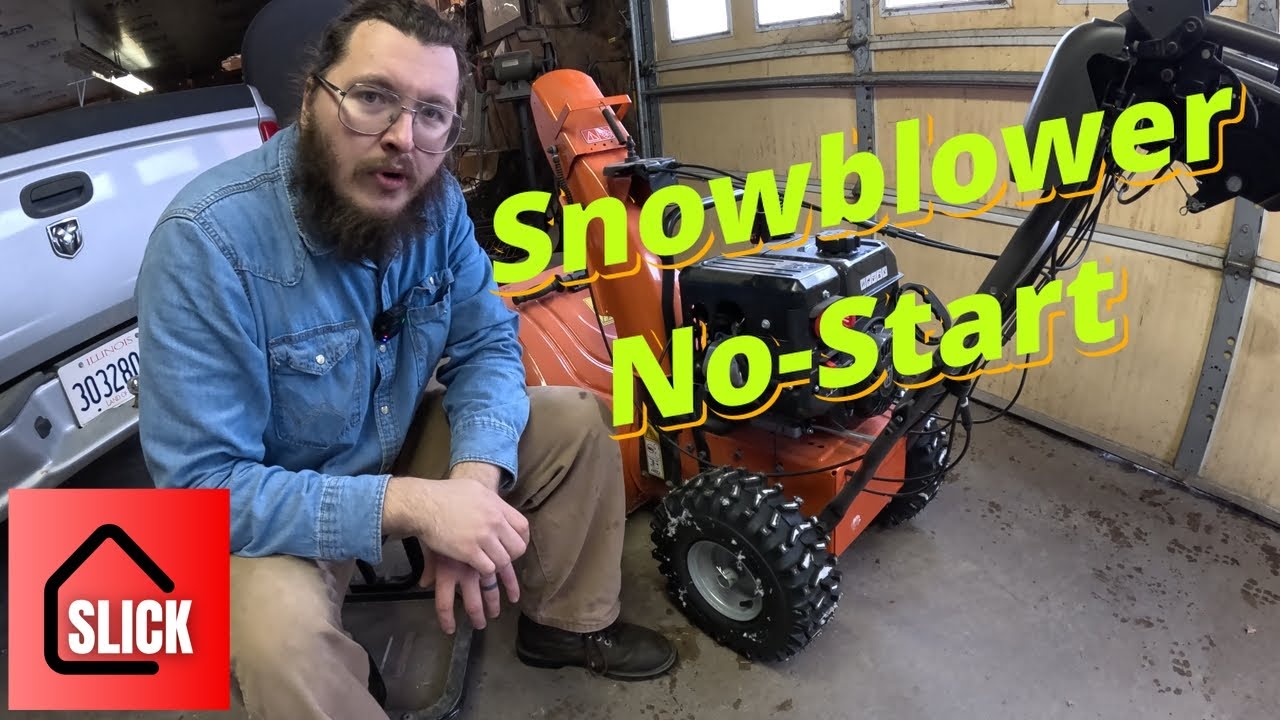 Husqvarna ST224 No Start; Diag + Fix