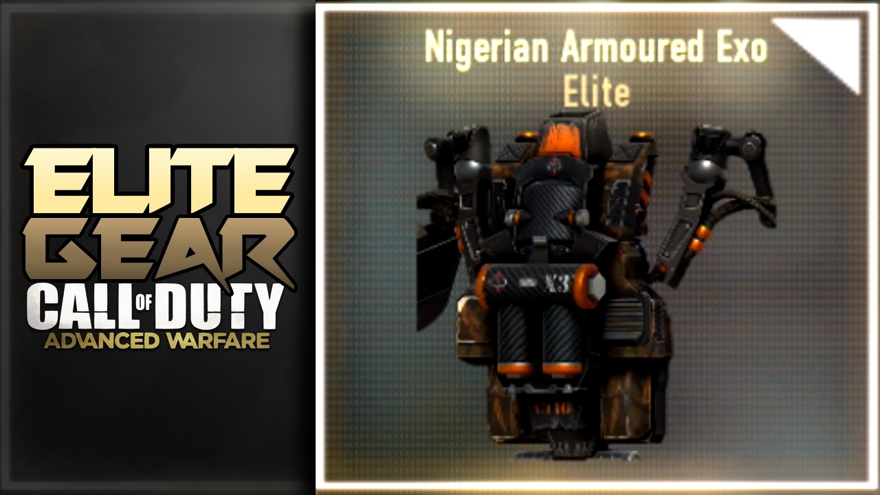 Elite Gear Showcase: Nigerian Armoured Exo (Advanced Warfare)