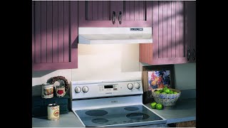 Broan Sahale Under Cabinet Range Hood Installation | KitchenSource.com