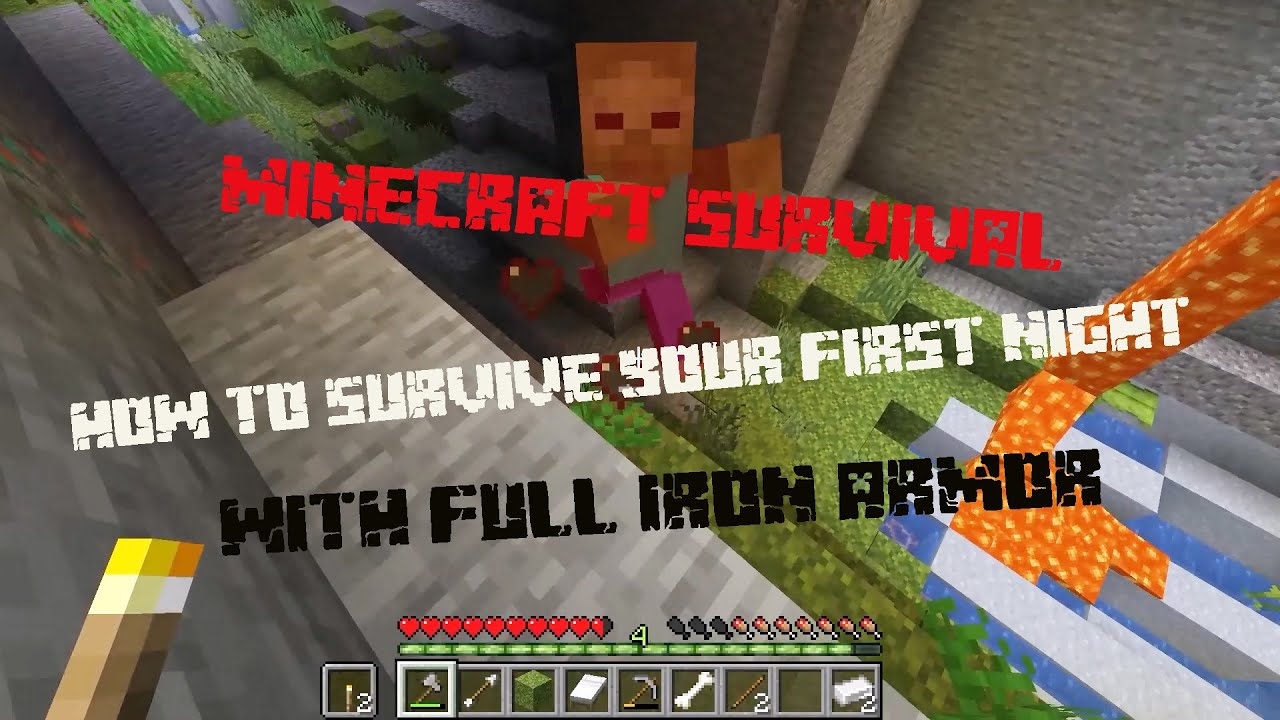 How to survive your first night in Minecraft