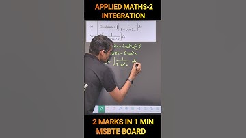INTEGRATION | NILESH SIR | APPLIED MATHS 2 DIPLOMA SEM-2.