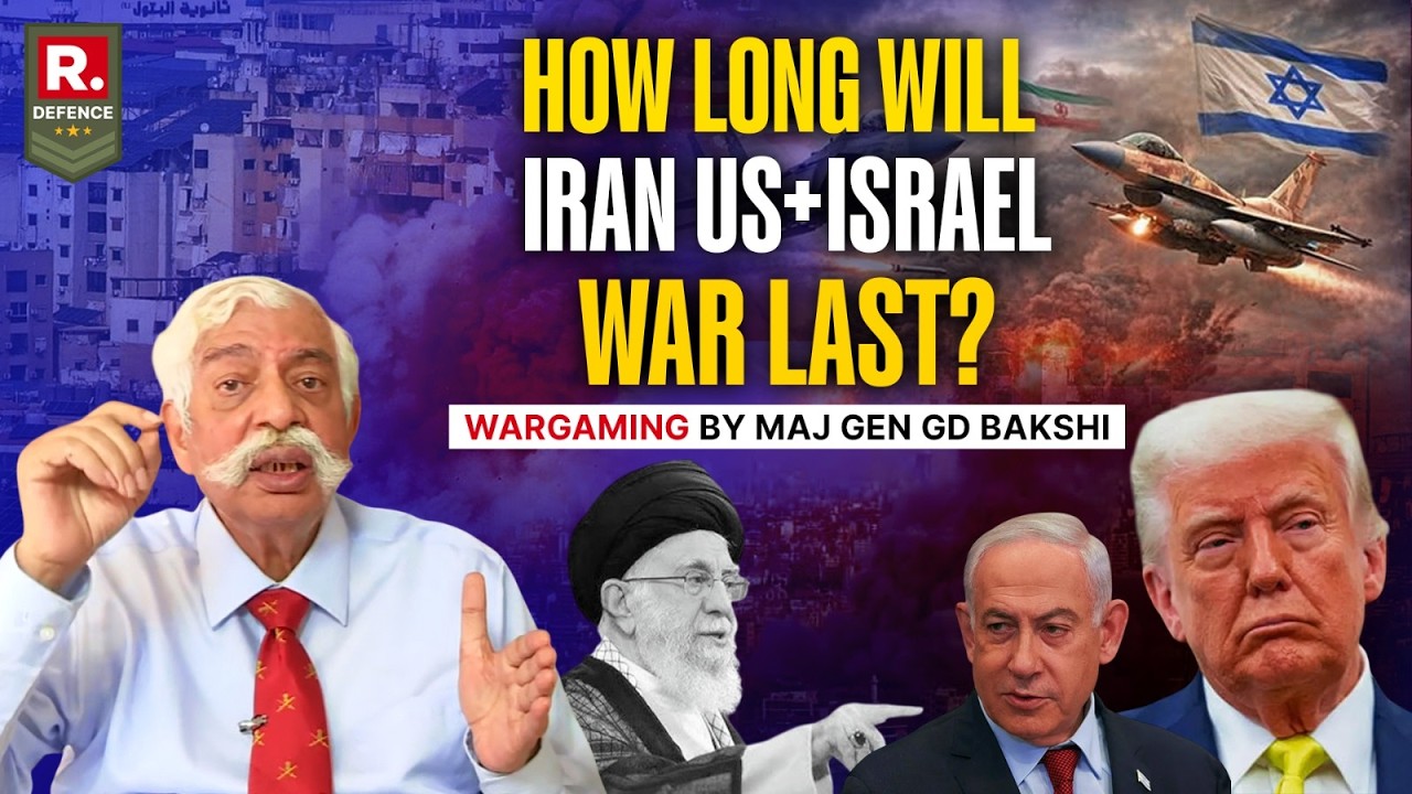 Will US–Israel and Iran War Last Long After Khamenei’s Killing? | Maj Gen GD Bakshi’s Analysis