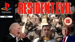 AI Presidents Play Resident Evil