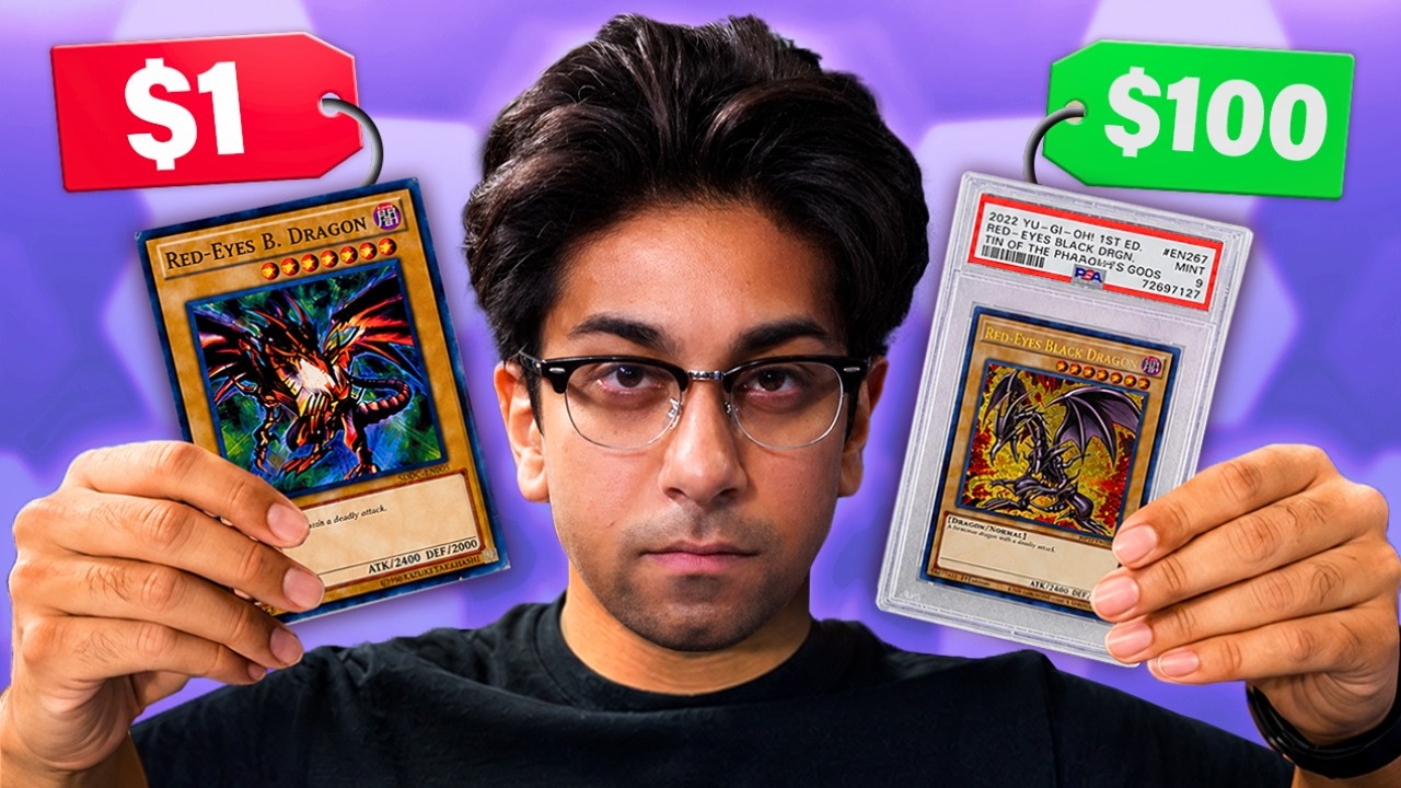 I Valued My Childhood YuGiOh Cards - YouTube