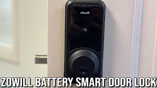 Zowill Battery Smart Door Lock