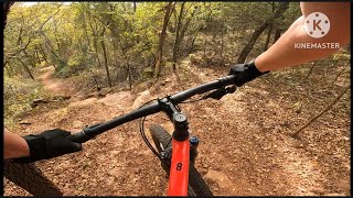 Just Bumbling down trails and uploading the videos over here. Lake Arcadia, Dam Zombies prep ride.