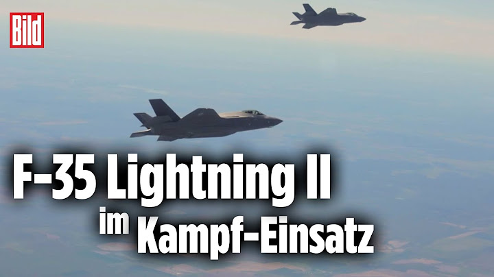 F-35 – so tödlich ist der beste Kampfjet der Welt | BILD Reportage