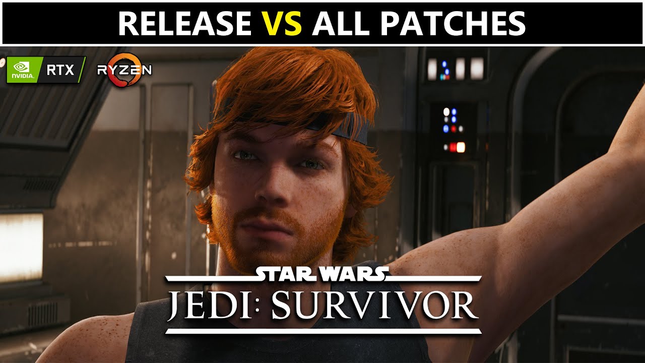 Star Wars: Jedi Survivor, Day 1 VS Patch 3 VS Patch 4 VS Patch 5 ...