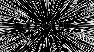 Space Hyper Jump. Stock Footage