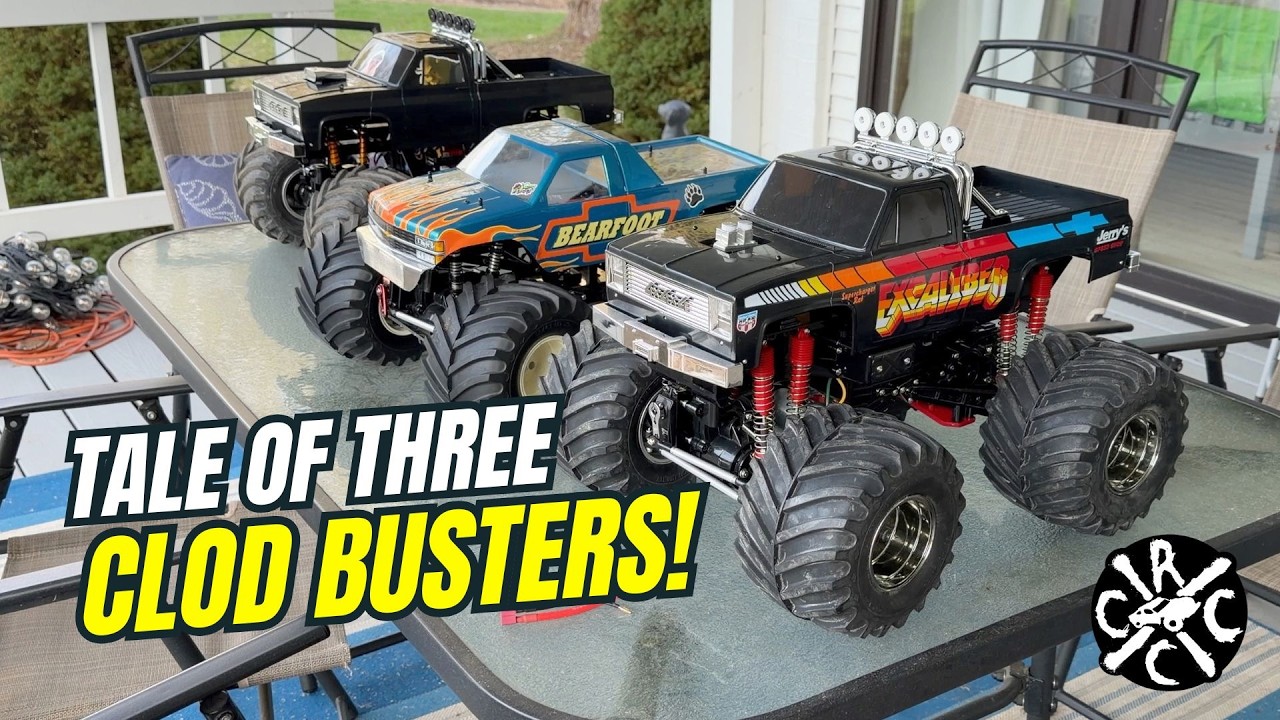 Three New Clod Busters Added To Our RC Monster Truck Fleet! - YouTube
