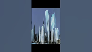 Futuristic city scenery - generative ai