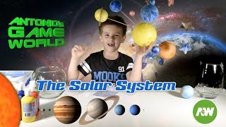 Build a Solar System for kids: Planets and Stars for fun! Interesting facts about space!