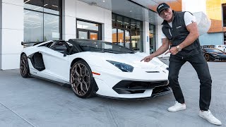 ADDING A LAMBORGHINI AVENTADOR SVJ TO MY COLLECTION? || Manny Khoshbin