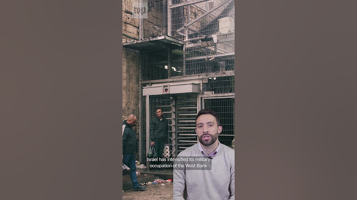 What life is like under military occupation in the West Bank