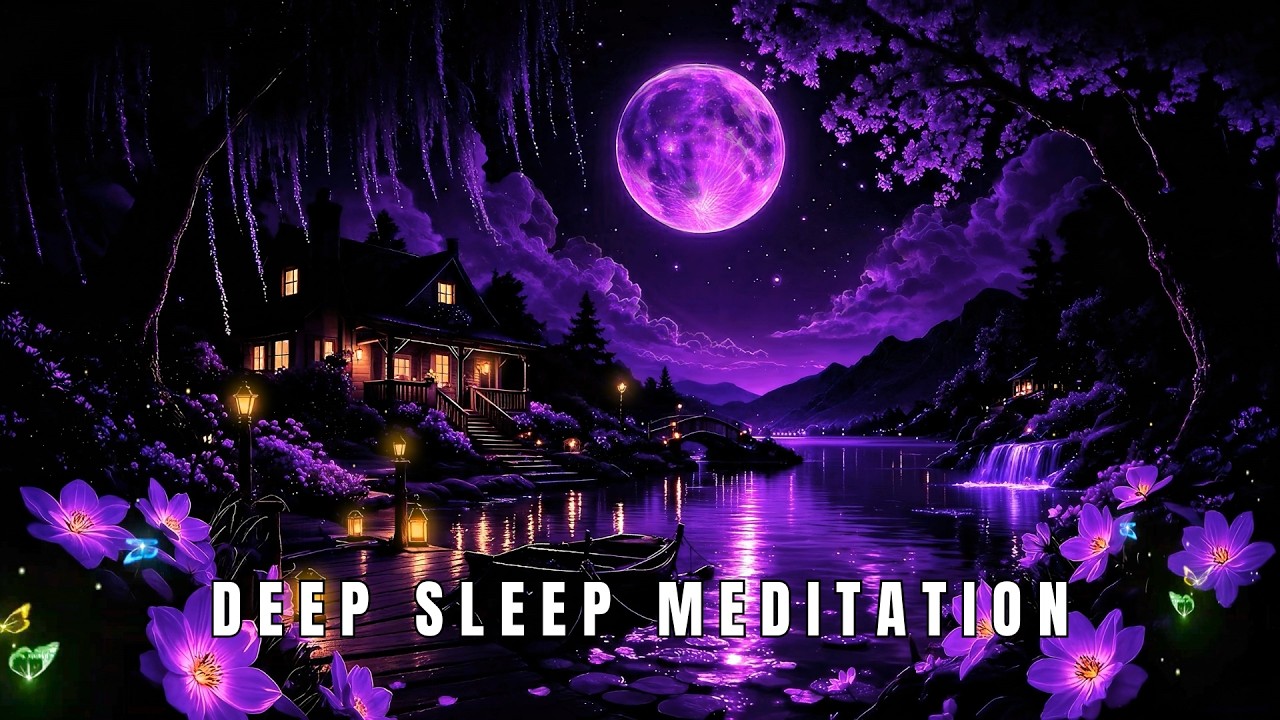 (No Ads) Deep Sleep Hypnosis | Melatonin Release, Increase Deep Sleep   End Insomnia Forever