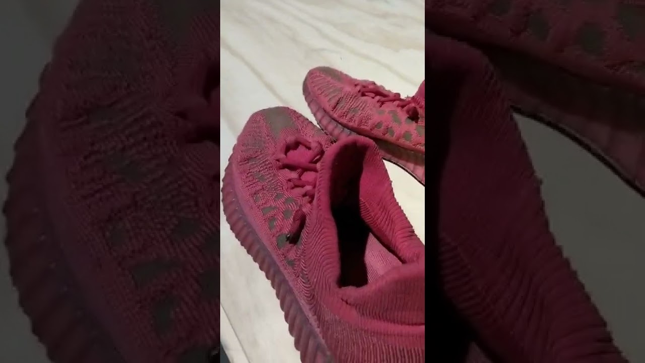 Yeezy 350 red slate,removing padding out of tongue